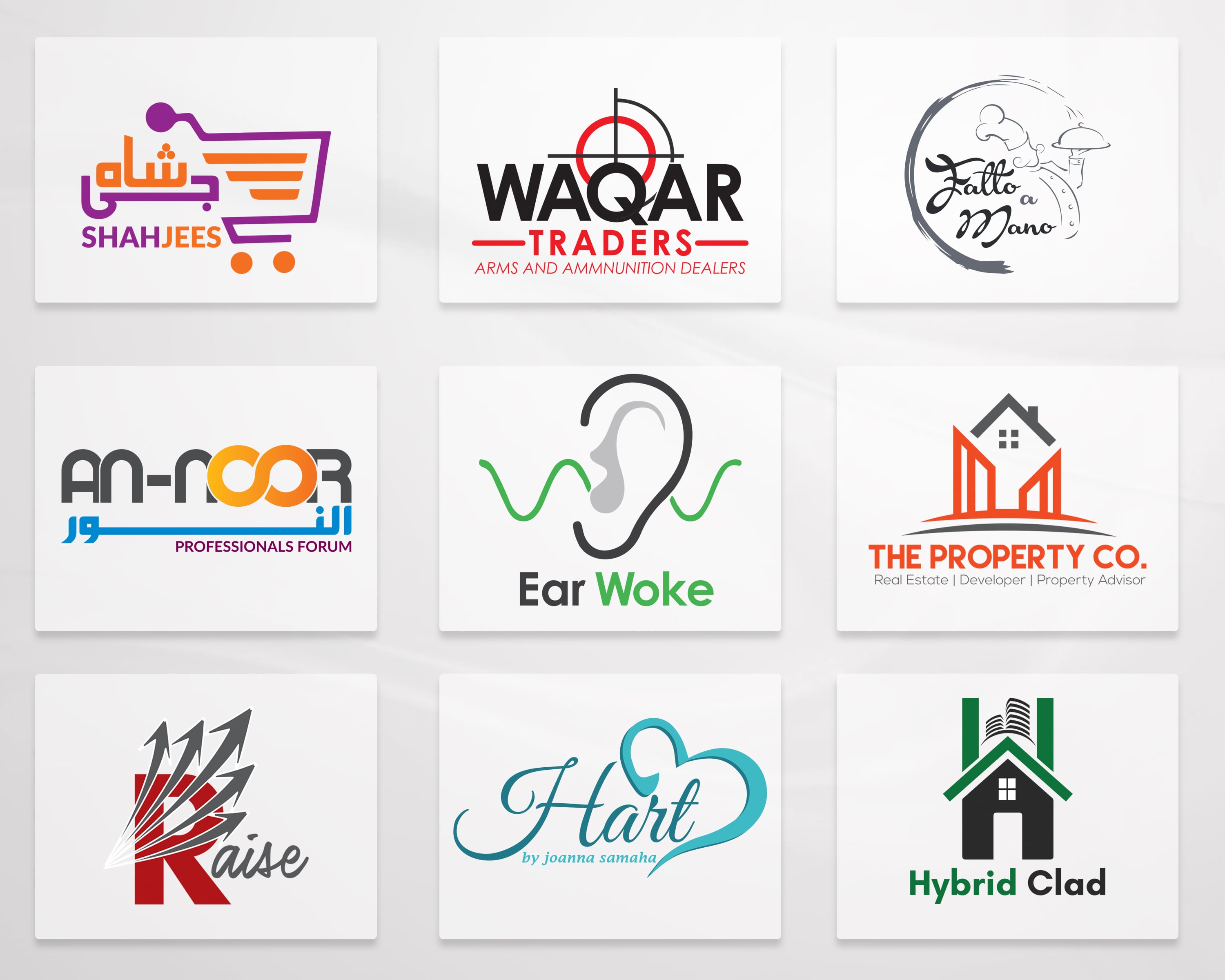 Creative logo design ideas Phoenix brand identity sample 2026