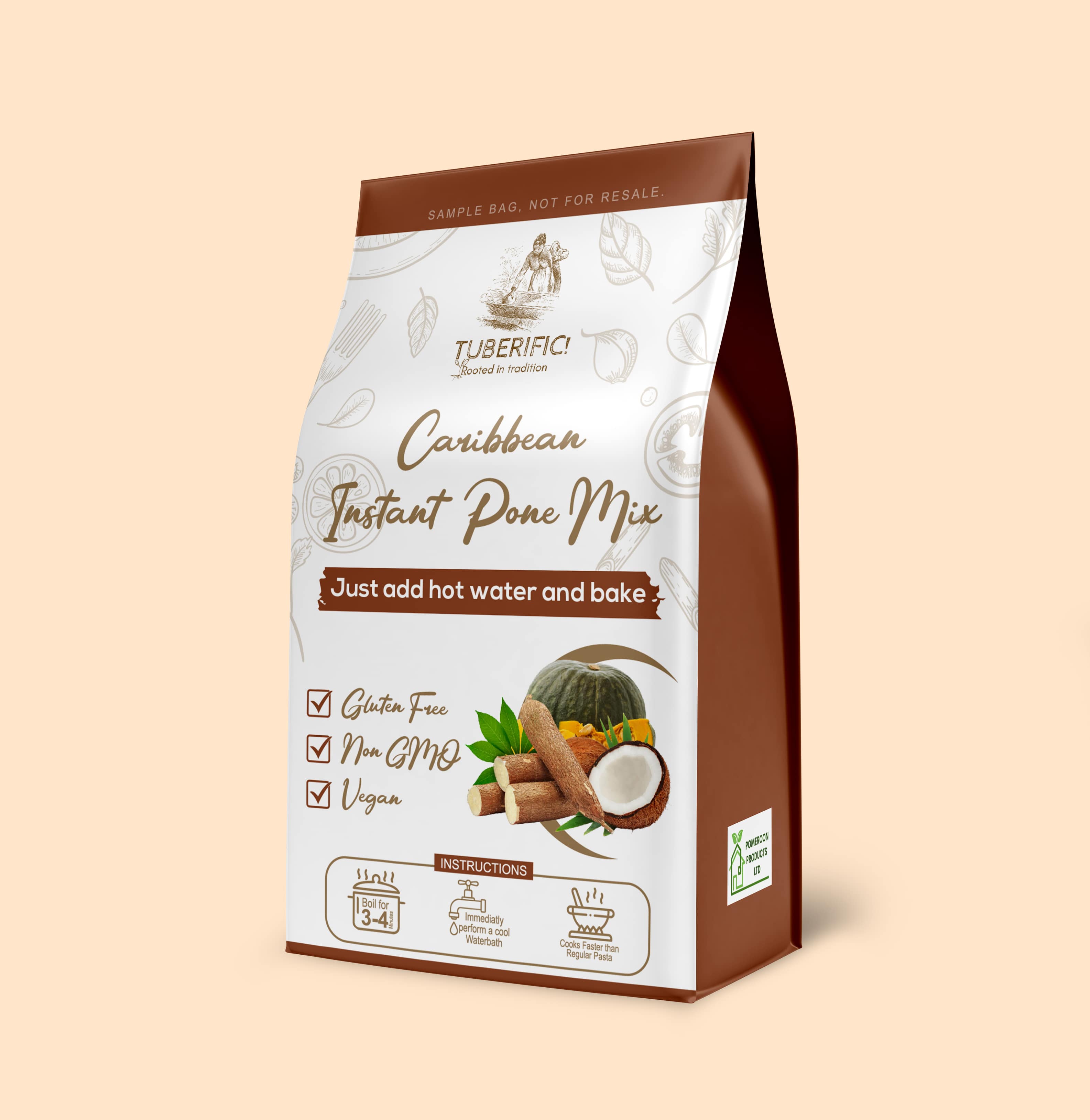 Pouch Packaging Mockup Design Phoenix