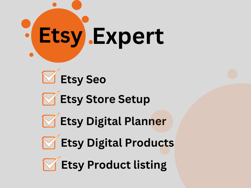 Etsy Shop Setup Service | Branding, SEO, Banner Design, Product Listings in Phoenix