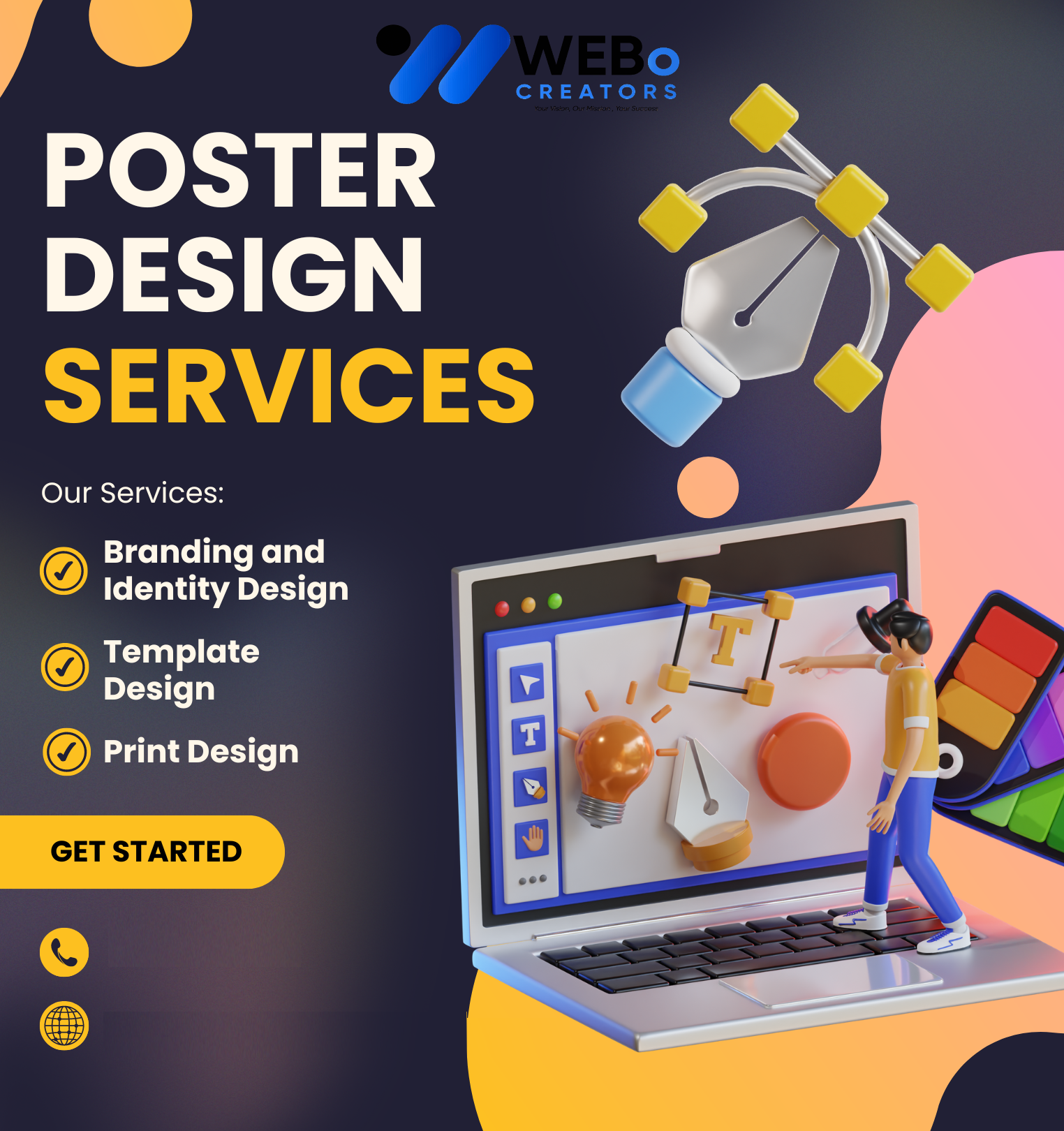 Best Print Design Services in Phoenix Flyers Brochures Posters